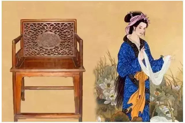 西施玫瑰椅